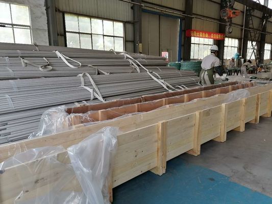 Extrémité simple recuite marinée par 6M inoxydable soudée sans couture du tuyau d'acier 300A SCH 40 de JIS G3459