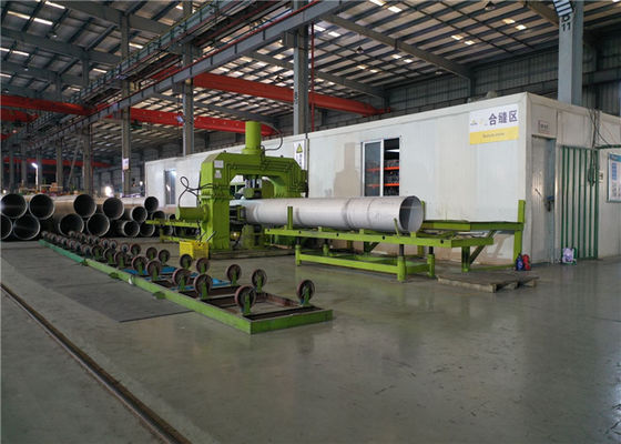 405mm ERW ont mariné les tubes soudés d'acier inoxydable pour le surchauffeur