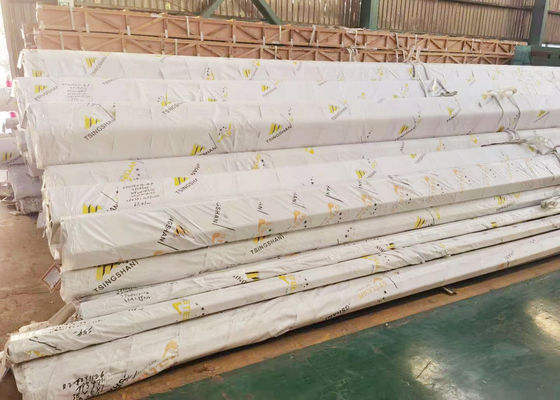 Tuyau soudé d'acier inoxydable d'en ASTM A312 TP316L