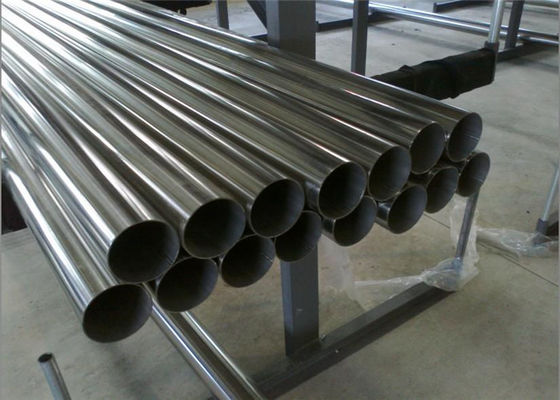 ASTM312 laminage à froid inoxydable sans couture biseauté du tube 101.6mm OD