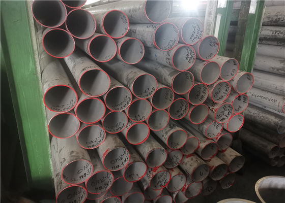 La tuyauterie soudée d'acier inoxydable d'OD100mm ASTM solides solubles a recuit finir