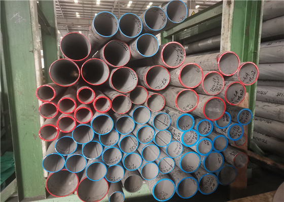 La tuyauterie soudée d'acier inoxydable d'OD100mm ASTM solides solubles a recuit finir
