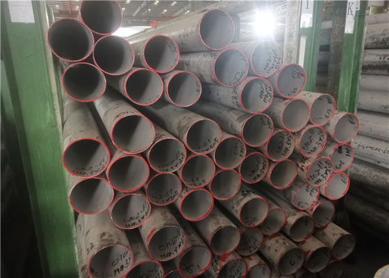 La tuyauterie soudée d'acier inoxydable d'OD100mm ASTM solides solubles a recuit finir