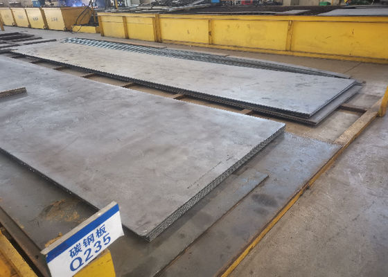 Épaisseur de la feuille 10.00mm de plat d'acier au carbone d'ASME heure Q235 A36