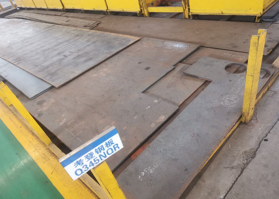 Plat de feuille d'acier allié de Q345NQR Corten pour le préchauffeur d'air d'économiseur