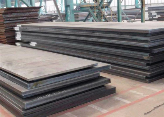 Plaque d'acier laminée à chaud de chaudière de récipient à pression de 6mm pour l'industrie chimique