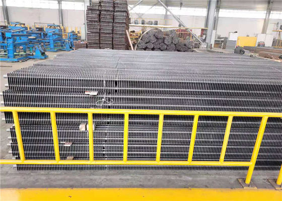 Transfert longitudinal du feu vif de tube à ailettes de l'aluminium 1060 de chaudière de CFB