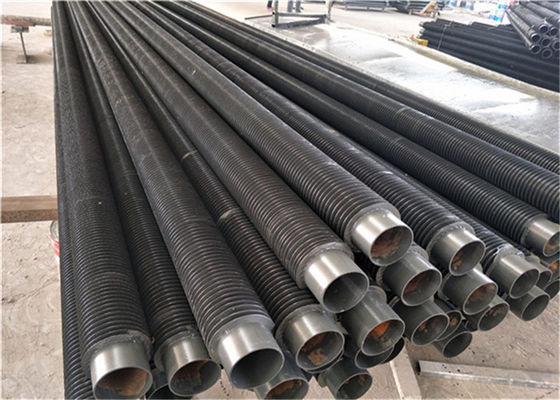 Type en spirale d'ASME tube d'aileron en aluminium pour la chaudière mise le feu par charbon
