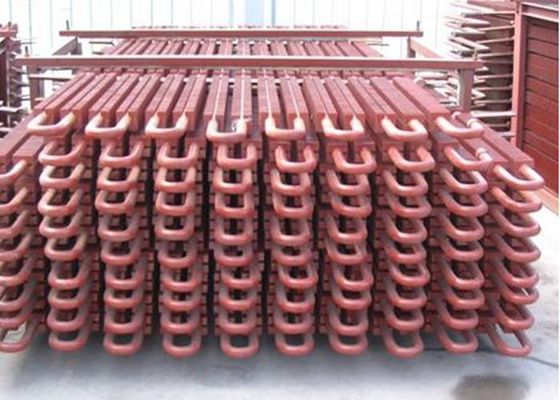 Échangeur de chaleur tube serpentine en alliage CS extrudé fin pour échangeur de chaleur de chaudière