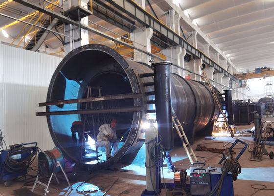Chaudière à gaz verticale de 1.25MPA ASME Combi serrant la disposition de tube