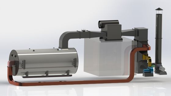 chaudière organique de porteur de chaleur de système de recyclage de fumée 1.6MPa