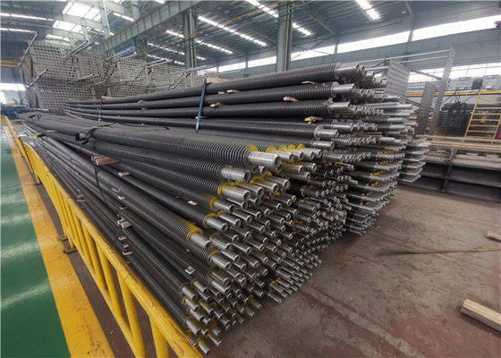 Type en spirale d'ASME tube d'aileron en aluminium pour la chaudière mise le feu par charbon