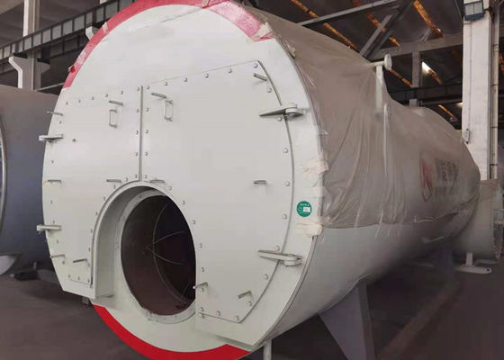 Chaudière organique de porteur de chaleur du pétrole 4000KG de vapeur industrielle horizontale de gaz
