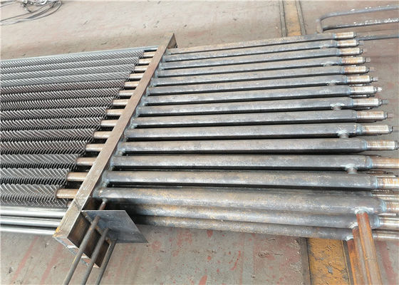 Résistance à la corrosion d'acier au carbone d'Ash Removal Serrated Spiral Tube