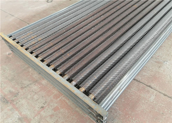 Résistance à la corrosion d'acier au carbone d'Ash Removal Serrated Spiral Tube
