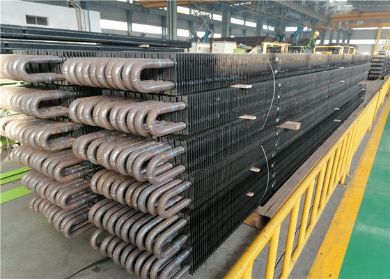 tube d'aileron de chaudière de transfert de chaleur d'économiseur d'épaisseur de 2.5mm