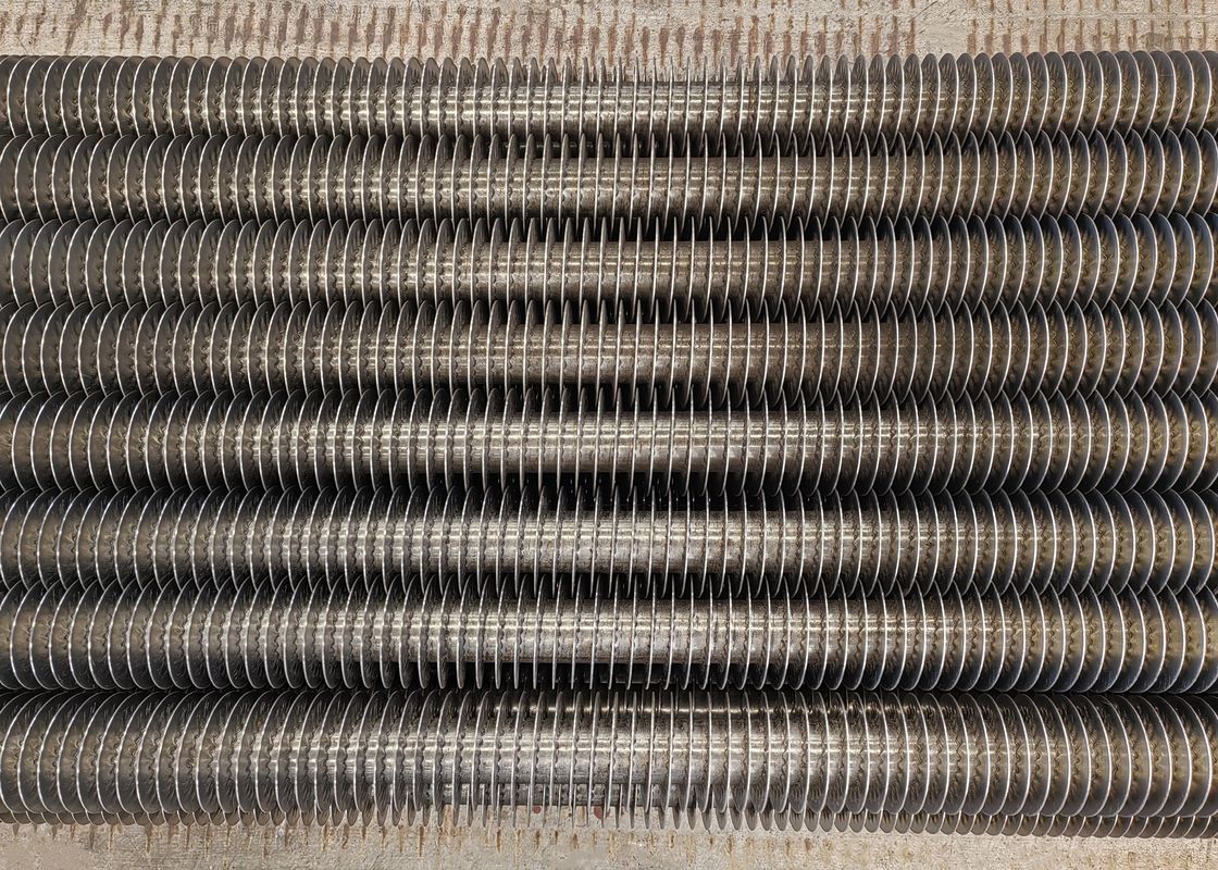 Tubes à aileron en spirale de chaudière en acier au carbone anticorrosion pour préchauffage d'air