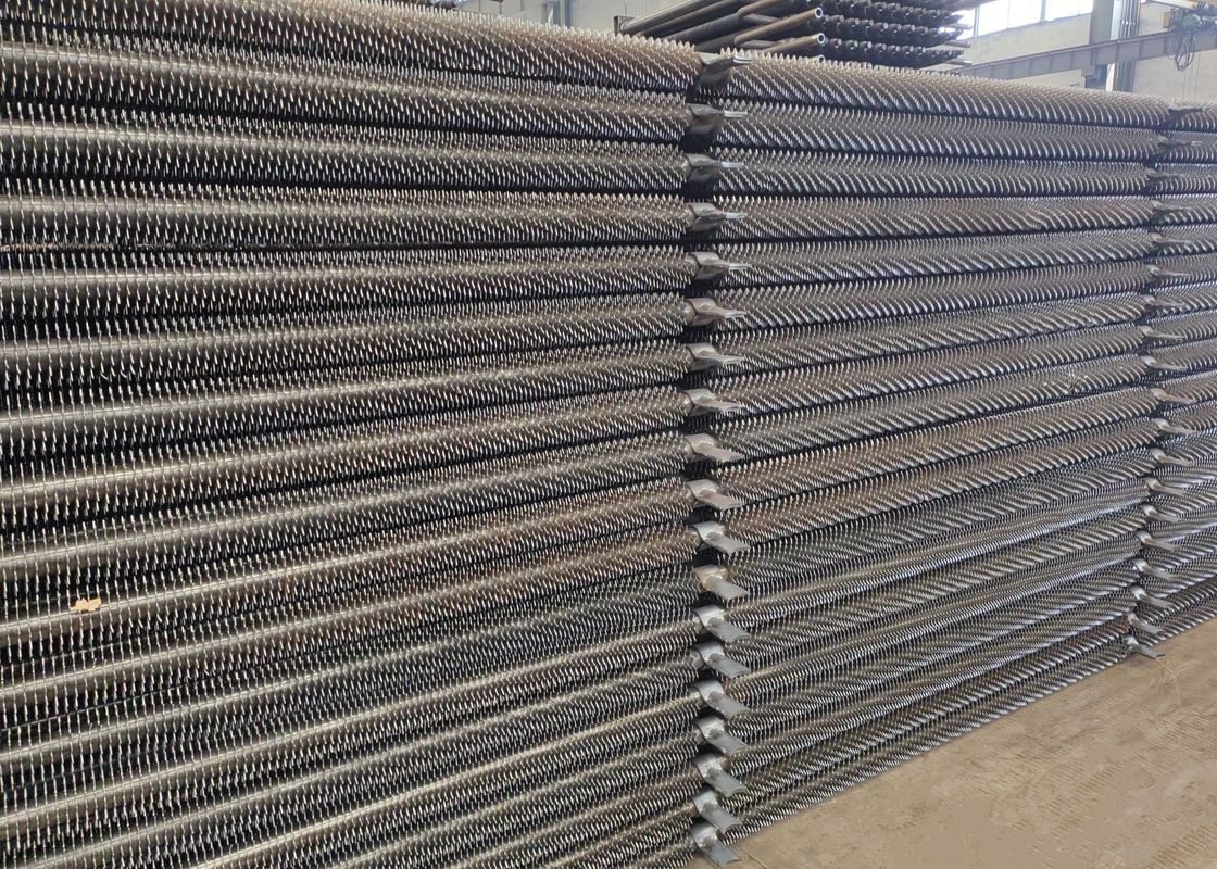 ASME Tubes à nageoires spirales de chaudière en acier au carbone pour économiseurs de chaudière dans les centrales électriques