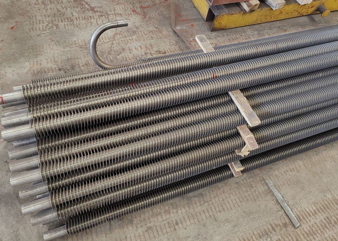 Tubes à aileron en spirale de chaudière en alliage ou en acier au carbone pour environnements à haute température