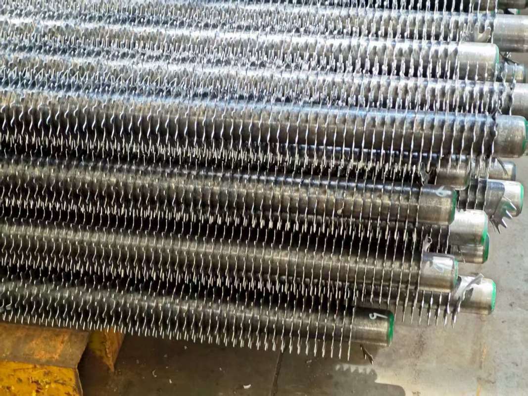 Tubes à nageoires de chaudière à haut rendement pour le transfert de chaleur et l'antifouling