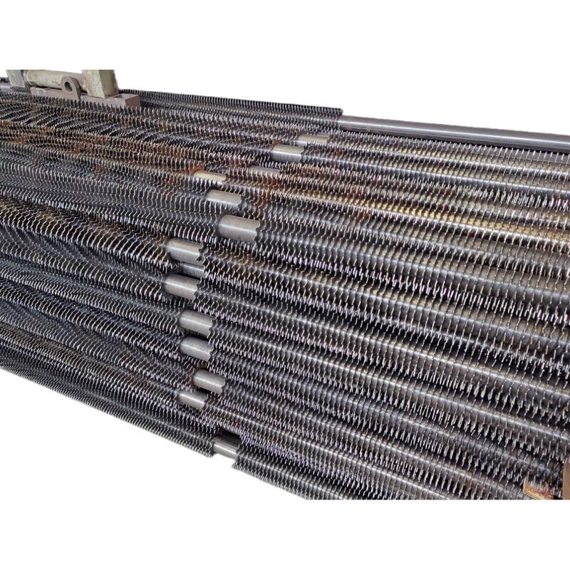 Chaudière en acier inoxydable SA213 à haut rendement, tube à nageoires spirales serrées à transfert de chaleur élevé et structure compacte