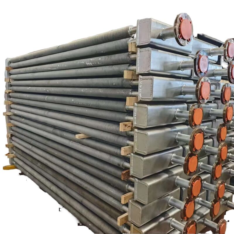 Tubes à vis de chaudière en acier inoxydable soudé à haute fréquence en spirale pour échangeur de chaleur