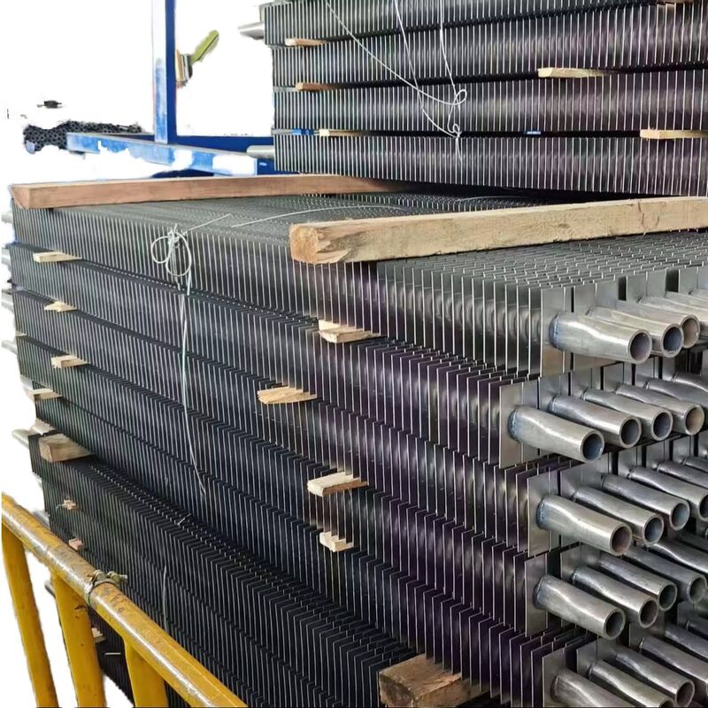 Tube à ailettes en acier inoxydable certifié ASME personnalisé pour chaudières industrielles à basse/haute pression