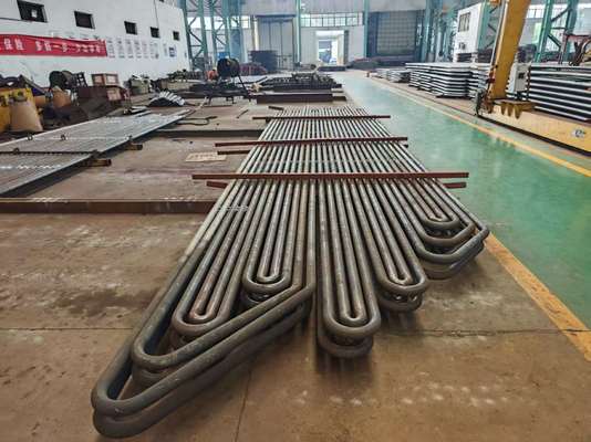 Des bobines serpentines de haute performance pour les chaudières à lit fluidisé