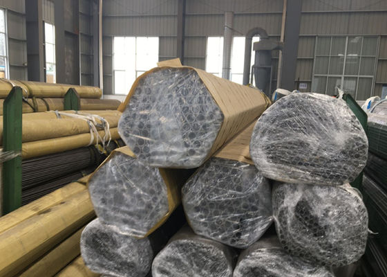 Les solides solubles sifflent la soudure/la longueur 6M d'ASTM polie par tuyau soudée par acier A554 TP321 321H